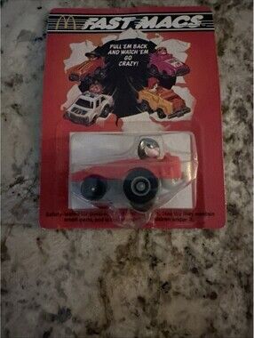 McDonald's Happy Meal Toy 1985 Fast Macs Hamburglar Roadster FAST SHIPPING